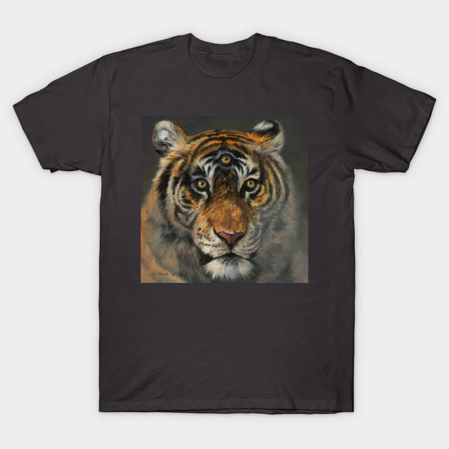 A Wise Tiger T-Shirt by stevenrussellblack